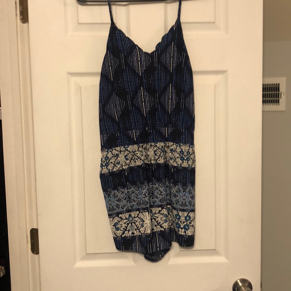 Patterned romper- only worn a few times